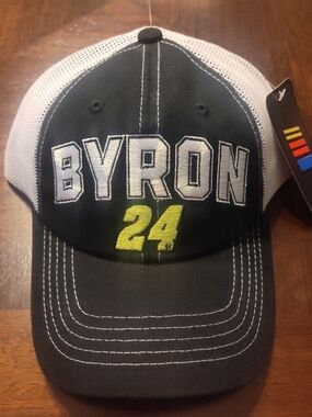 William BYRON 24 Embroidered Trucker Hat With Snap-Back, Hendrick Motorsports